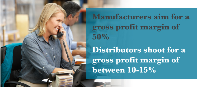 manufacturers aim for profit margin of 50%